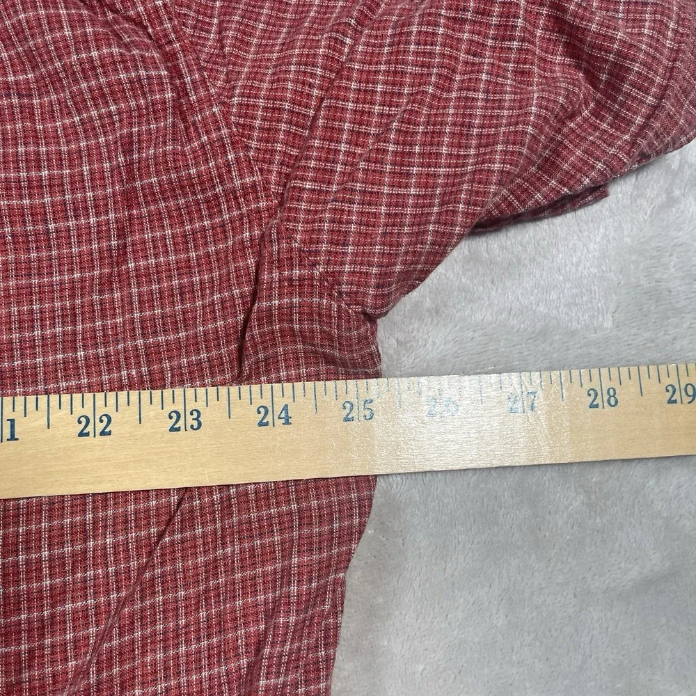 Patagonia Shirt Mens‎ XL Red Back Step Everyday Hemp Cotton Outdoor Sustainable